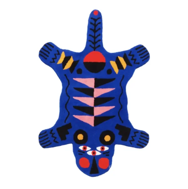 Qeeboo Arredo E Design | – Carpet Oggian Blue Panther M