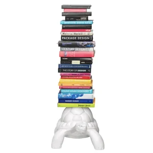 Qeeboo Arredo E Design | – Turtle Carry Bookcase White