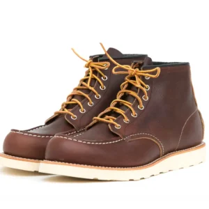 Uomo Red Wing Uomo | Shoes Man Classic Moc Brown Moc Toe