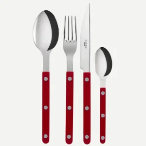 Sabre Tavola E Cucina | – Posto Tavola Bistrot Bordeau 4PZ