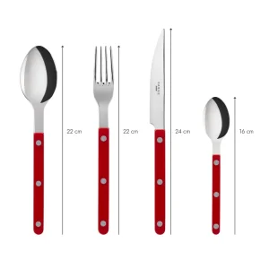 Sabre Tavola E Cucina | – Posto Tavola Bistrot Bordeau 4PZ