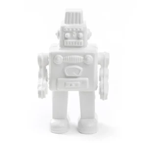 Seletti Arredo E Design | – Il Mio Robot in Porcellana “Memorabilia” cm.17,4×12,4×30 ART 10446