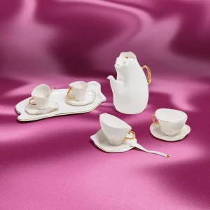 Seletti Arredo E Design | Tavola E Cucina | – Set Caffè da 2 in Porcellana Meltdown