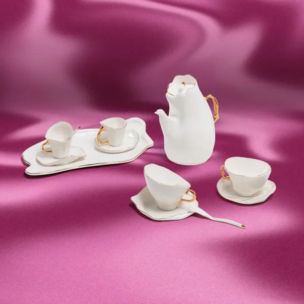 Seletti Arredo E Design | Tavola E Cucina | – Set Caffè da 2 in Porcellana Meltdown