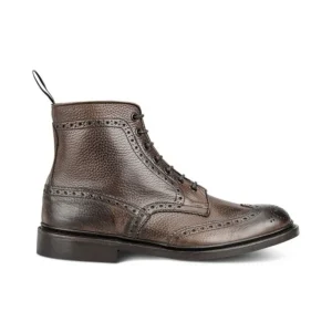 Uomo Uomo | Tricker’s England – Stow, Dark Brown Muflone, Vi-Lite Sole