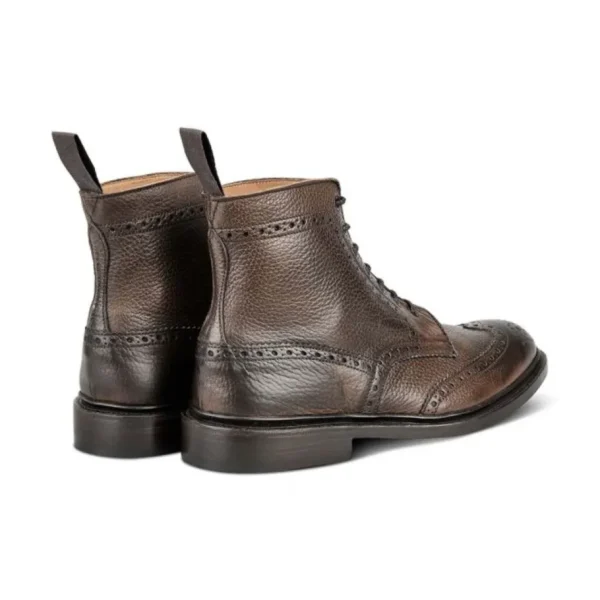 Uomo Uomo | Tricker’s England – Stow, Dark Brown Muflone, Vi-Lite Sole